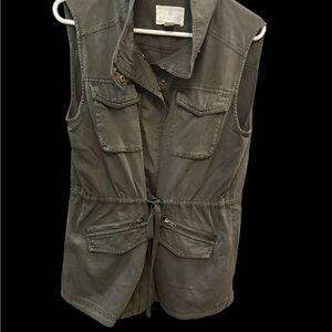 Caslon Olive Green Utility Vest
